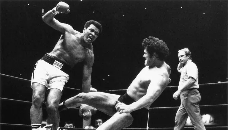 Ali tuvo momentos memorables en lucha libre
