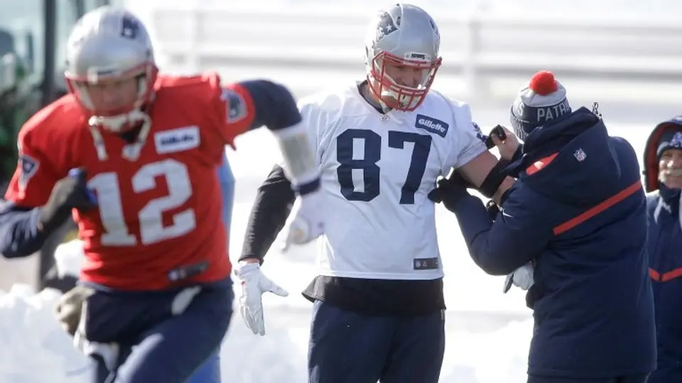 Gronkowski se pierde última práctica de Patriotas