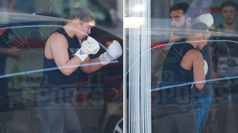 Ronda Rousey vuelve a entrenar tras derrota contra Holm