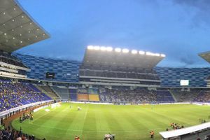 Estadio Cuauhtémoc, con pobre entrada para el Tri vs Argentina