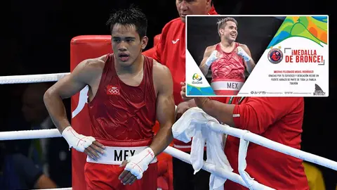 Misael Rodríguez se baña en bronce y felicitaciones