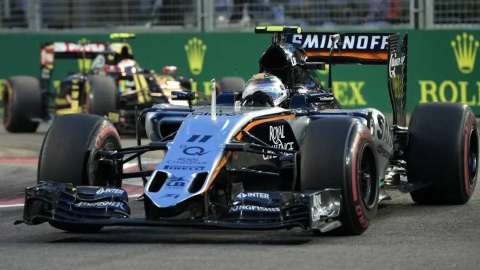Checo largará décimo tercero en el GP de Singapur