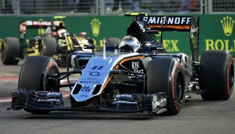 Checo largará décimo tercero en el GP de Singapur
