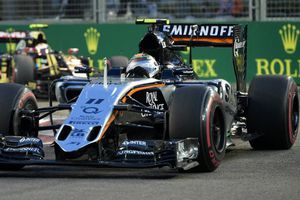 Checo largará décimo tercero en el GP de Singapur