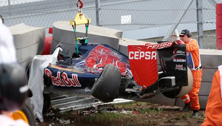 Sainz sufre aparatoso accidente en Sochi