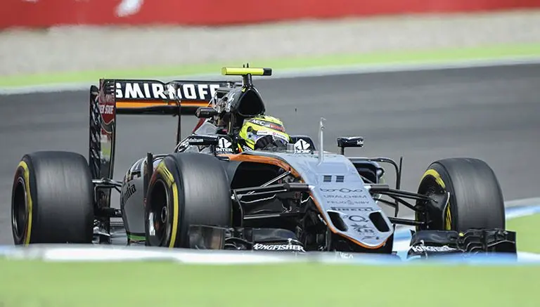 Checo Pérez muestra mejoras en prácticas del GP de Alemania