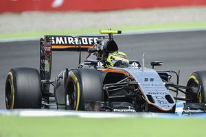 Checo Pérez muestra mejoras en prácticas del GP de Alemania