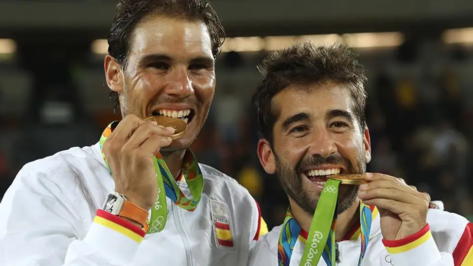 Nadal se cuelga el oro olímpico en dobles varonil