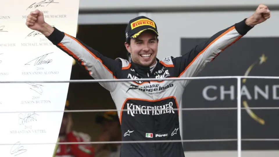 "Está siendo un gran año para mí": Checo