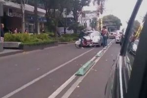 #LordAudi arrolla bicicleta y golpea policía en CDMX
