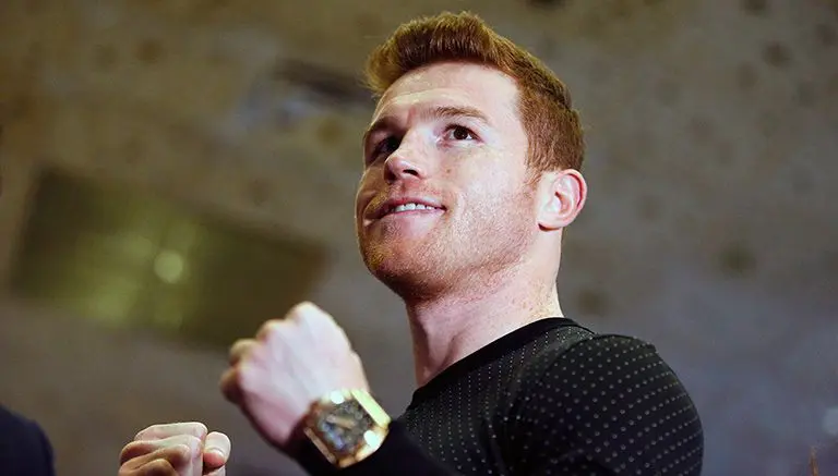 Canelo y Khan calientan Las Vegas previo a su pelea