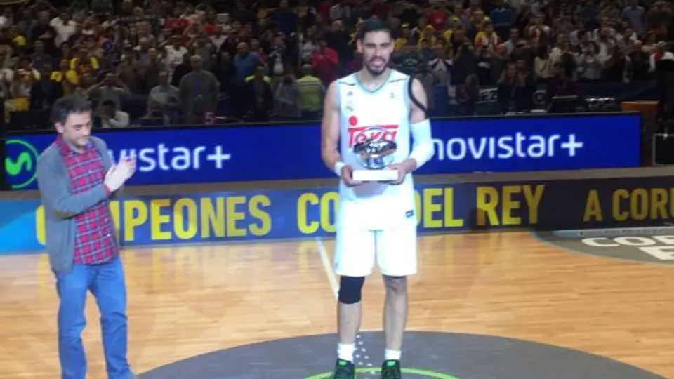 Ayón, MVP en tricampeonato de Copa del Real Madrid