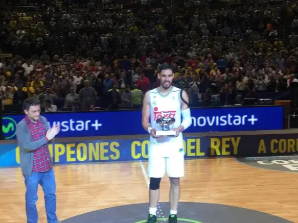 Ayón, MVP en tricampeonato de Copa del Real Madrid
