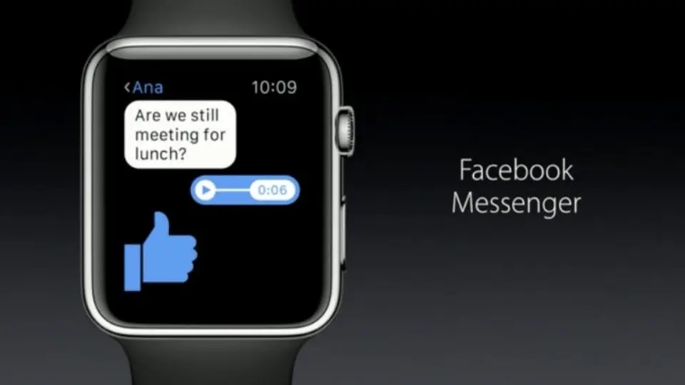 Facebook Messenger ya se puede usar en Apple Watch