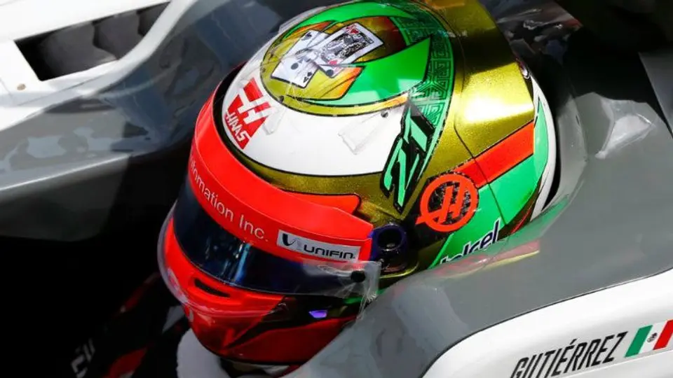 Guti presume nuevo casco para GP de Mónaco