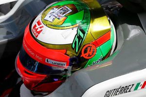 Guti presume nuevo casco para GP de Mónaco