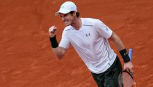 Murray saca agobiante triunfo en segunda ronda de Roland Garros