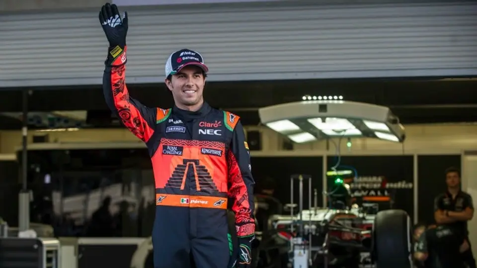 Checo usará nuevo uniforme en GP de México