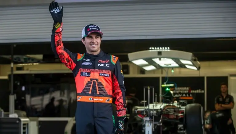 Checo usará nuevo uniforme en GP de México