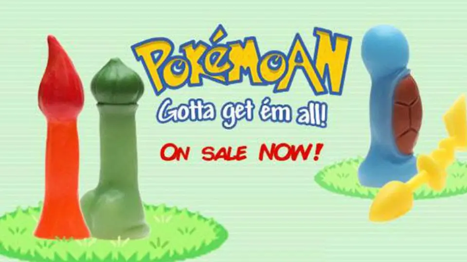 Pokémon crece su euforia y ya hasta hay juguetes sexuales