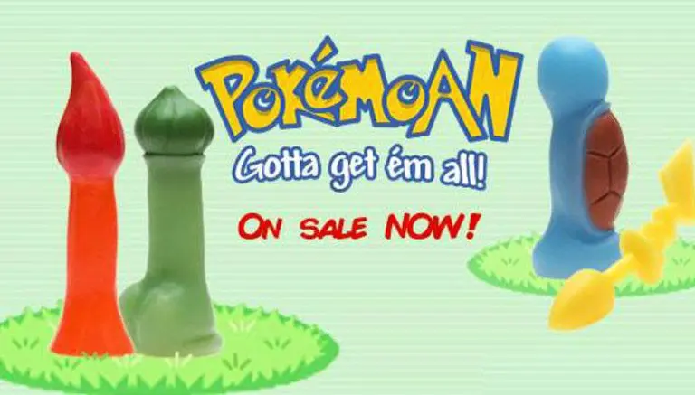 Pokémon crece su euforia y ya hasta hay juguetes sexuales