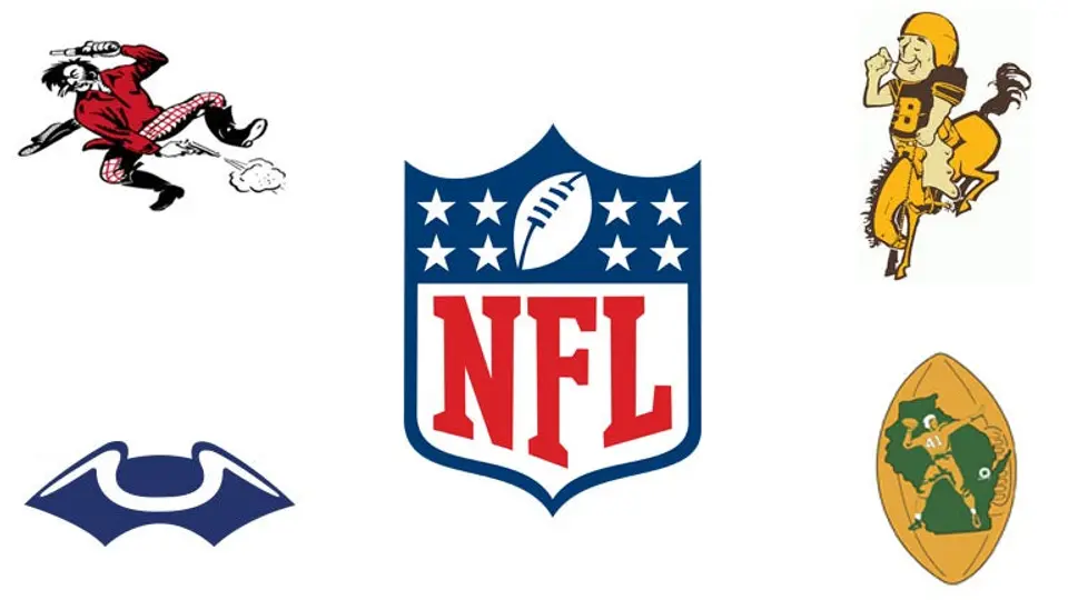 Conoce la evolución de los escudos de equipos de NFL