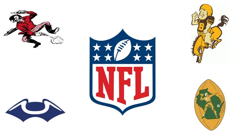 Conoce la evolución de los escudos de equipos de NFL