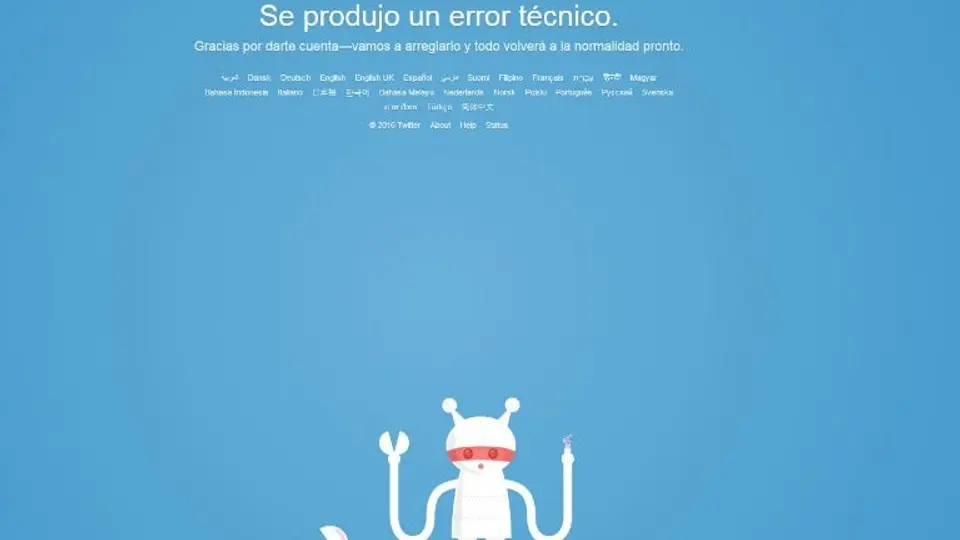 Twitter registra fallas técnicas en todo el mundo