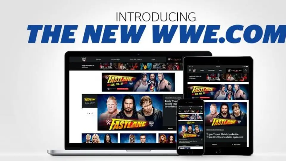 WWE presenta web renovada para sus fanáticos