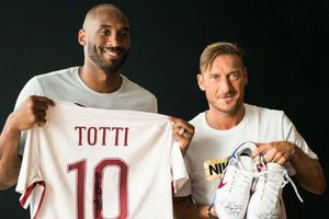 'Yo no soy una leyenda como tú': Totti a Kobe Bryant