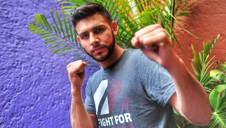 Pantera Rodríguez, peleador fanático del taekwondo