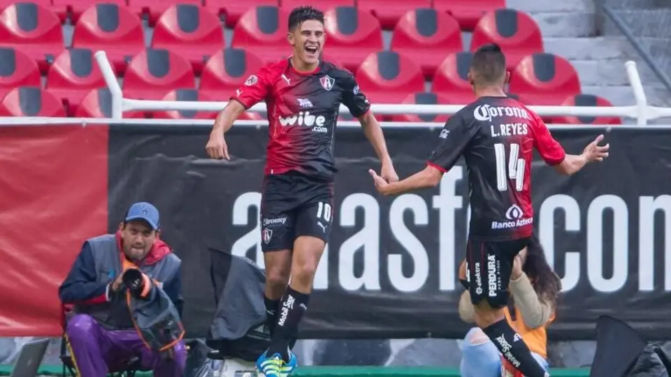 Barraza anota doblete en victoria de Atlas contra Rayados