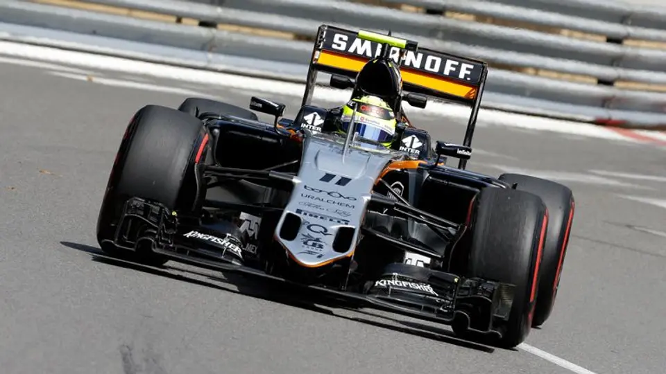 Checo largará séptimo en GP de Mónaco