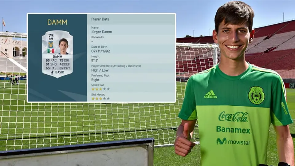 Jürgen Damm, más veloz que CR7, Messi y Bale en el FIFA 16