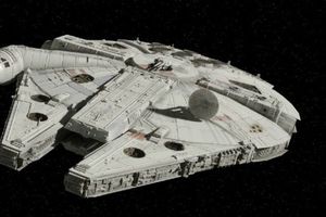 Filtran imágenes del Halcón Milenario en Londres