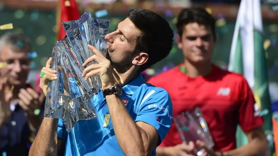Djokovic, el primer tenista con cinco títulos de Indian Wells