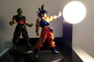 Crean espectaculares lámparas de personajes de Dragon Ball