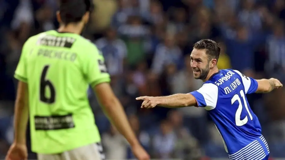 Layún, de 'romance' con el gol en Porto