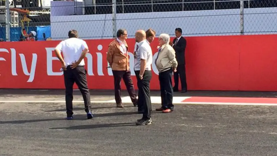 Bernie Ecclestone ya se encuentra en el AHR