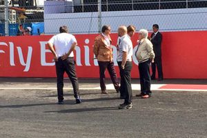 Bernie Ecclestone ya se encuentra en el AHR