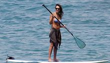 Jessica Alba, una experta en el Paddle Surf