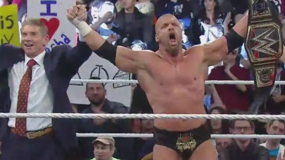Triple H consigue el campeonato en Royal Rumble