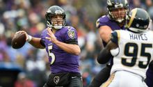 Joe Flacco, fuera el resto de la temporada por lesión