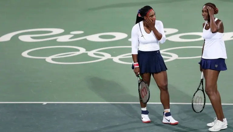 Hermanas Williams eliminadas del torneo de dobles