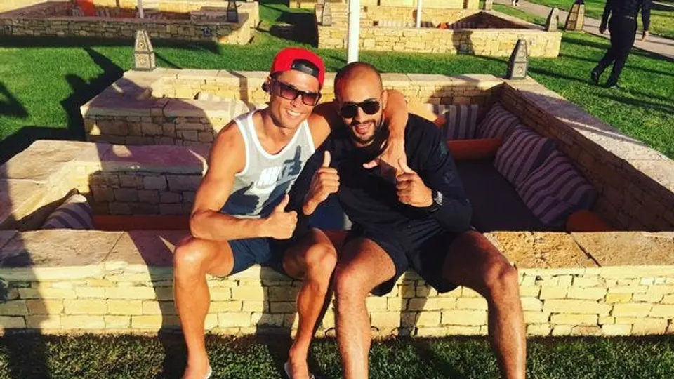 CR7, captado nuevamente con su amigo marroquí