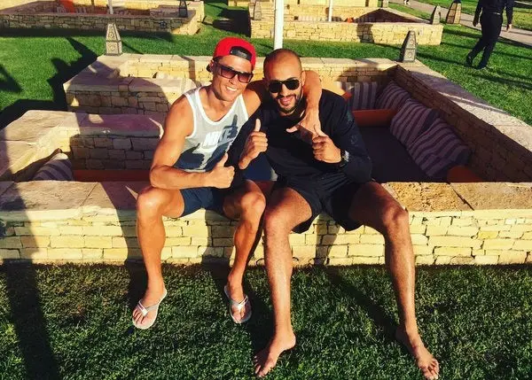 CR7, captado nuevamente con su amigo marroquí
