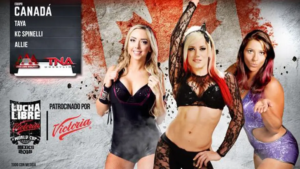 Taya liderará a Canadá en Mundial de Lucha Libre
