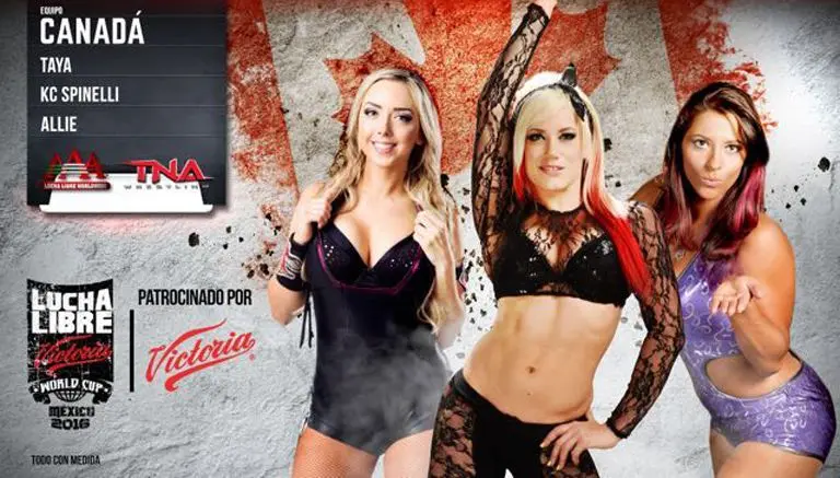 Taya liderará a Canadá en Mundial de Lucha Libre