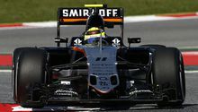 Checo Pérez largará noveno en el GP de España
