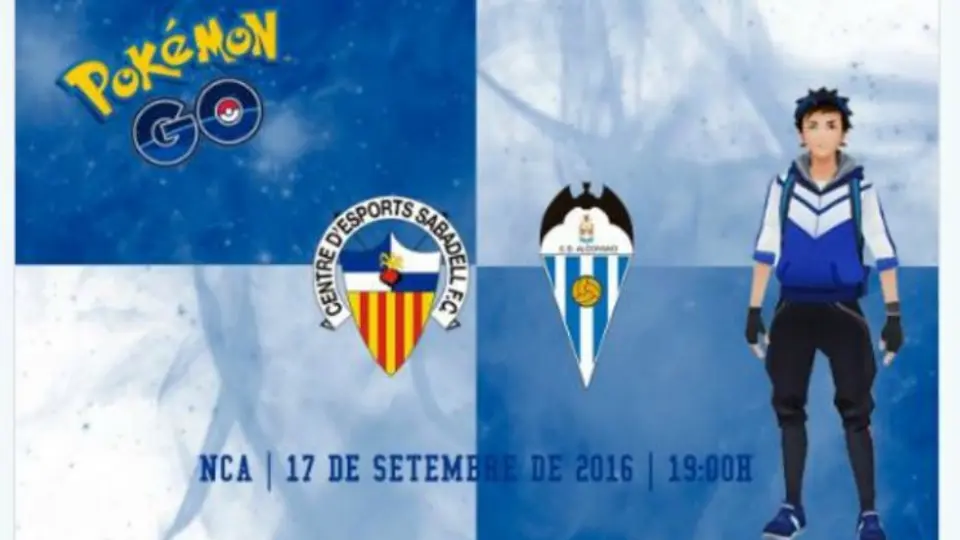 Sabadell lanza concurso de Pokémon Go para duelo vs Alcoyano